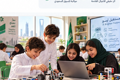Saudi students building the future
